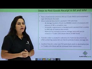 SAP WM - Goods Receipt & Issue