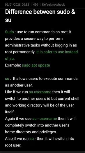 sudo vs su || Linux admin interview question#linux #linuxadmin #commandline #shellscripting