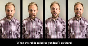 One Man Sings All Harmonies of 'When the Roll Is Called Up Yonder' in Incredible A Cappella Performance | FaithPot