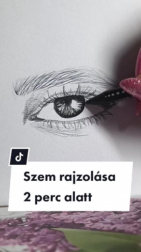 Egyszerűen és gyorsan szem rajzolása 4 rajzeszközzel