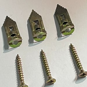 [Hot Item] Zinc Plated Hammer Drive Metal Anchor Heavy Duty Metal Toggle Anchors No Drill or Holes in Wall