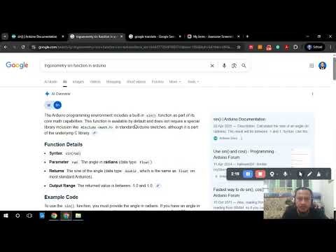 Function Trigonometry Sin Arduino IDE