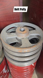 8.5K views · 45 reactions | Motor belt pully #pully #motor #machine #mill #machinery | Ashraf Machinery | Facebook