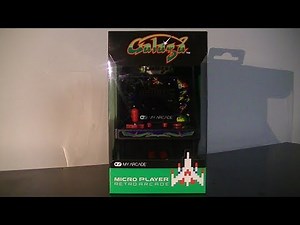 My Arcade Galaga Micro Player Retrocade - Unboxing!