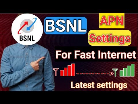 BSNL APN settings for fast internet 🤯| how to increase BSNL internet speed 🚀 | bsnl 4g internet