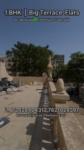 10K views · 100 reactions | 1 BHK Big Terrace Flat || OC Received |...