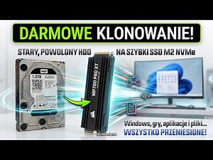 Nowy dysk? Przenieś Windows bez formata i blokady BitLocker ZA DARMO! 🚀 Klonowanie SSD, HDD, M.2