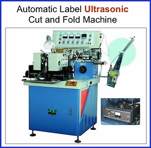 YS-5000-Label Ultrasonic cutting and folding machine - Label cutting and folding machine
