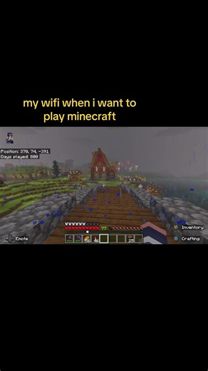 Relatable Minecraft WiFi Struggles