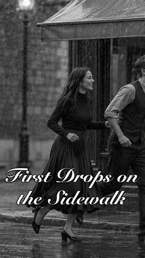 First Drops on the Sidewalk | A 1950s-Style Oldies Love Song for Running in the Rain