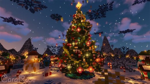 🎄 Magic Christmas Town ❄️ Minecraft Map