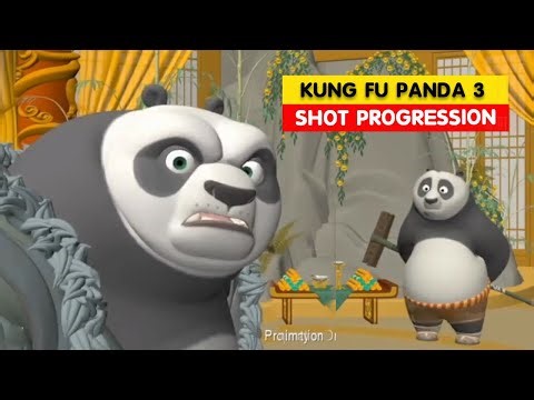 Kung Fu Panda 3 | Po & Bryan Shot Progression | Animation Breakdowns | 3D Animation Internships