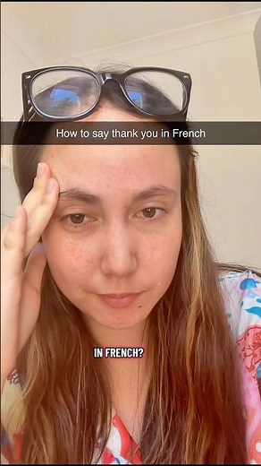 How do you say thank you in French ??#learnfrench #beginnerfrench #humour #aiteacher #pingoai