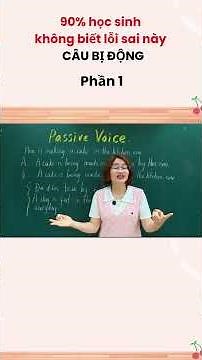 English Grade 9. 90% of students don't know this is a passive sentence error.