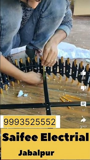 Black Gold { Black Mamba } Chandelier.Installation And Final Looks