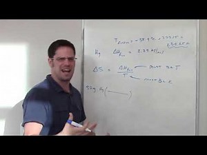 Enthalpy of Fusion Problem: Chapter 19 – Part 5
