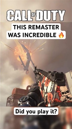 THIS REMASTER WAS INCREDIBLE 🔥 #callofduty #nostalgia #ghosts