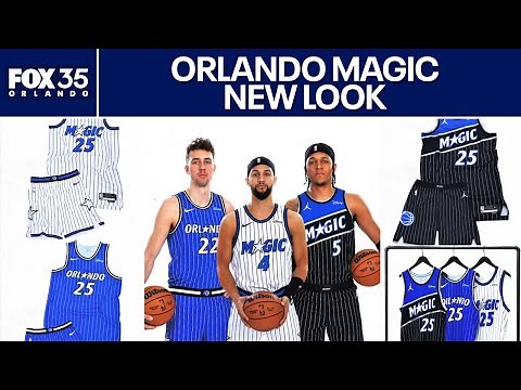 Orlando Magic unveil new rebrand, pinstripe jerseys