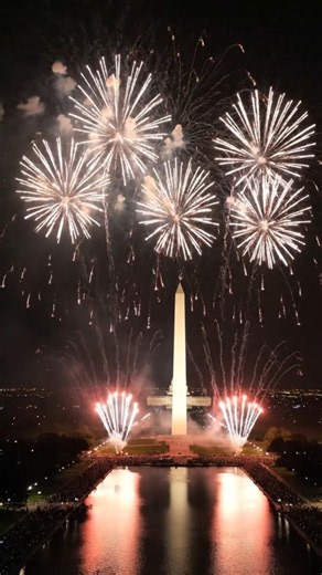 USA Kicks Off Biggest 4th of July Fireworks Show in HISTORY! Word Record
