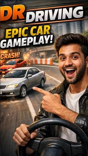 EPIC DR Driving Gameplay 😱🔥 Realistic Crash & Pro Driving Skills 🚗💨 #drdriving #gaming #carcrash