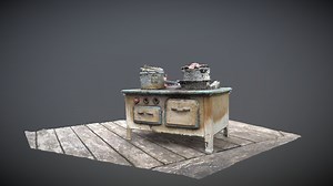 Cooking in the sun - Download Free 3D model by DelphiApollo