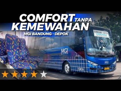 Satu Satunya Bus BANDUNG ke TERMINAL DEPOK MARGONDA ‼️ #BusMGI Trip Januari 2026