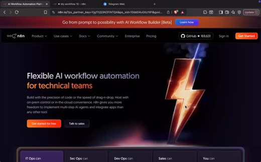 Creating Telegram Bot by using N8N . If you need the template comment below i’ll send full workflow on your DM #n8n #telegram #automation | Fs FerdOws