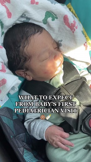 Baby’s First Pediatrician Appointment! 👶🏽🍼💙 What To Expect! 🧸 #whattoexpect #newborn #baby #newborntips #newbornadvice #newmomadvice #firsttimemom #momtok #postpartum