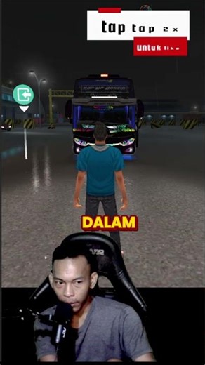 MODIF BUS JB 3 STROBO MATA SPESIAL RAMADHAN DAN PAKAI RGB MENGALIR