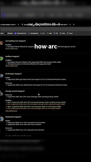 Archmage Support Gem Got Buffed