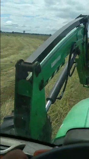 reese 3400 mower cutting hay