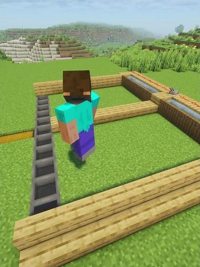 Minecraft easy automatic crop farm to farm anything!! #minecraft