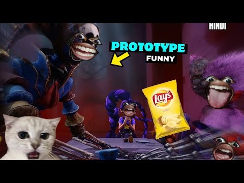 Poppy playtime chapter 5 funny moments funny 🤣 😨 PROTOTYPE