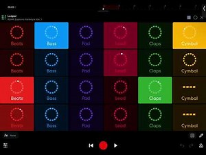 Creating cool game music with looper on band lab