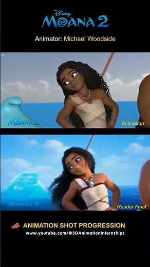 How Moana 2 was Animated ? - Shot Progression Breakdown
