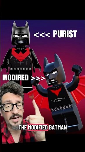 LEGO Batman Beyond Minifigure Tutorial #LEGOBatman