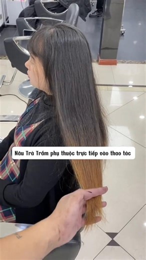 Công thức và cách nhuộm mầu Trà sữa #thuytiger #quangsakerhairacademy #tocdep #Kithuatnghanhtoc #xuhuong