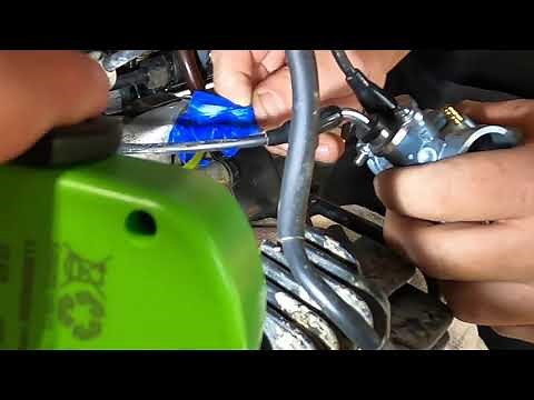 Carb and oil line replacement 2000 Yamaha PW80 Mikuni Y-Zinger 21W-14101-01 carburetor