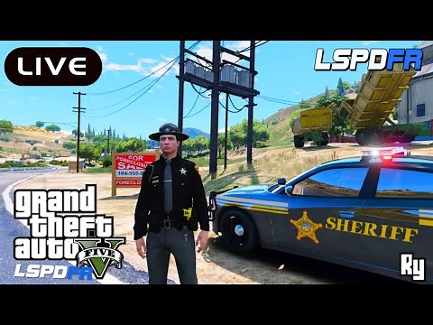 LIVE: GTA 5 LSPDFR Police Mod (Ohio: Franklin County Sheriff)