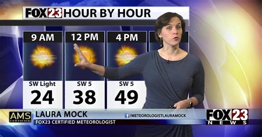 FOX23 Tuesday Morning Forecast