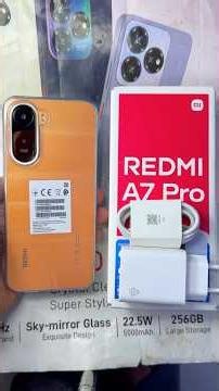 review Redmi A7 Pro #unboxing