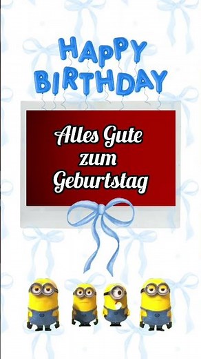 Alles Gute zum Geburtstag
