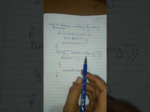 #reverse string by using recursion#c lang.