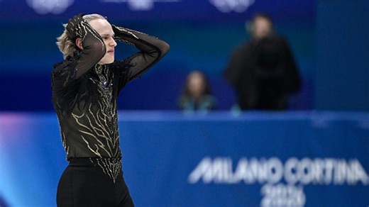 ‘Quad God’ Malinin falls twice in free skate, misses podium in stunning Olympic upset