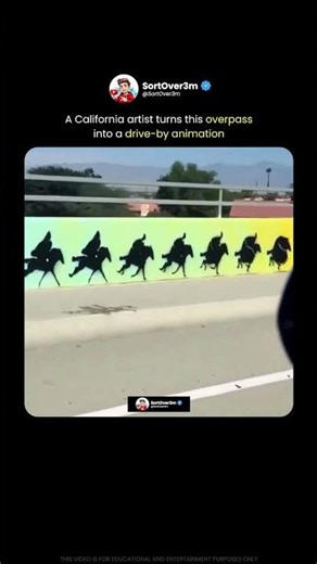 This Bridge Only Moves When You Do 😮🚗