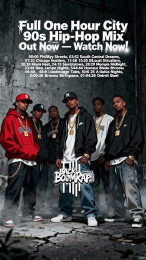 No mumble. No fake. Just real 90s street heat. 💣City Mix out now — Watch it before YouTube buries it