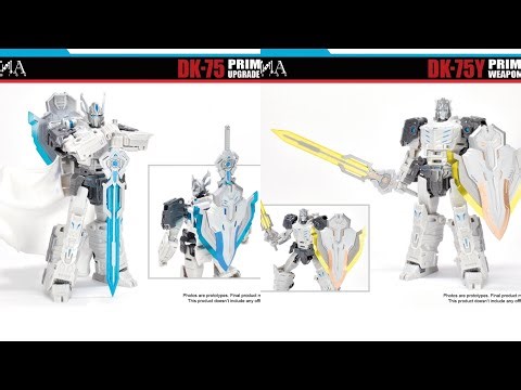 New Transformers DNA Design DK-75 Age Of The Primes Prima Prime Upgrade Kits