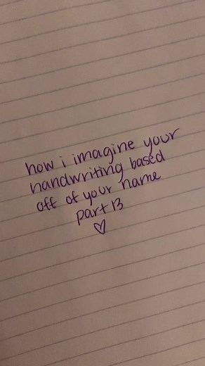 the handwriting girl on TikTok