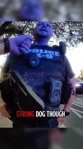 Police K9 BITES Police Officer During Pursuit #cops #police