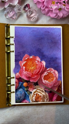 TikTok의 Violetstory journaling